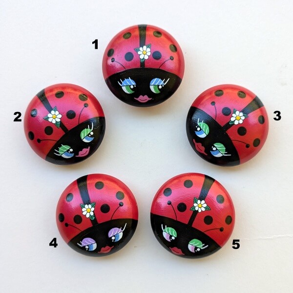 galet peint coccinelle-poudre céramique-2