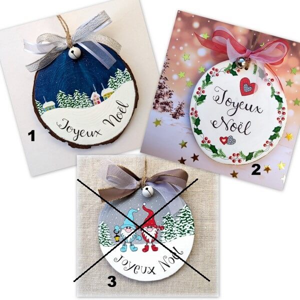 Déco de porte "Joyeux Noël"