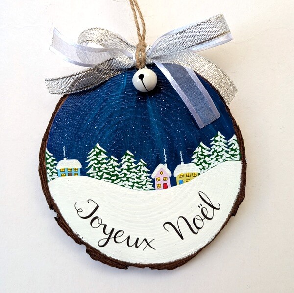 rondelle bois joyeux noel 2 rondelle bois joyeux noel 2