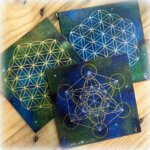 peinture vibratoire petit format-15x15