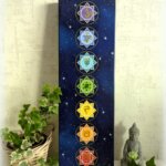 peinture vibratoire 7 chakras fleurs