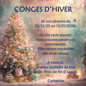 Congés du 22/12/25 au 12/01/26