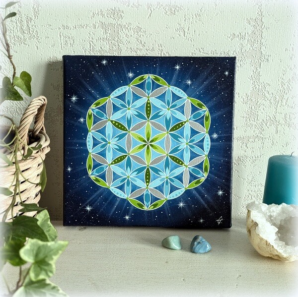 peinture vibratoire créativité-20x20